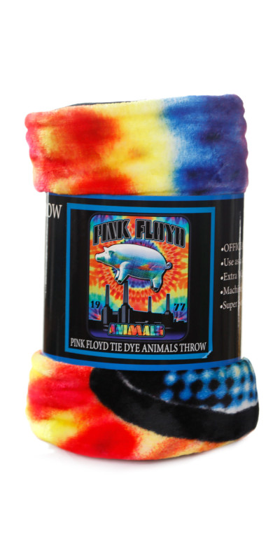 Pink Floyd Fleece Throw Blanket Animals 50x60