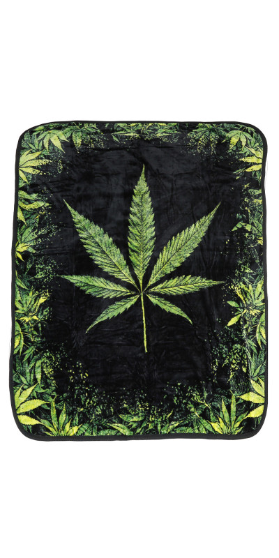 Garden Fleece Throw Blanket 50x60