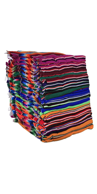 Mexican Serapes Twin Size Blanket 43x78"