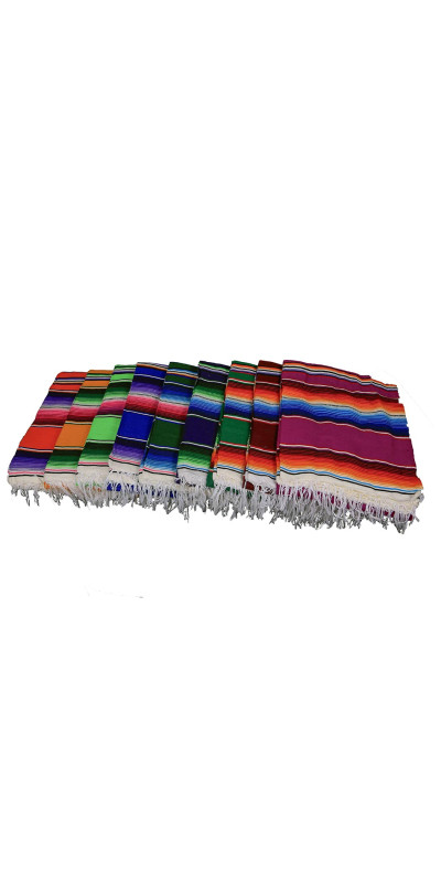 Mexican Serapes Twin Size Blanket 43x78"