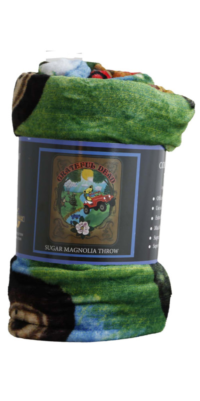 Grateful Dead Sugar Magnolia Fleece Throw Blanket 50x60