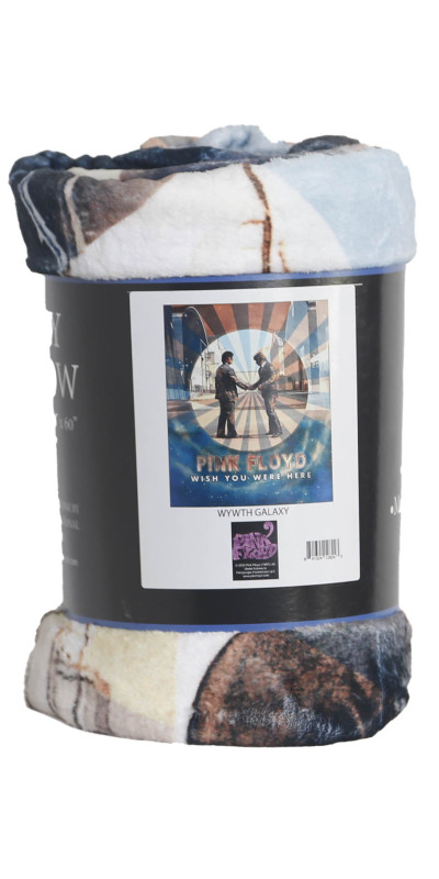 Pink Floyd Fleece Throw Blanket Wish You Were Here Galaxy 50x60
