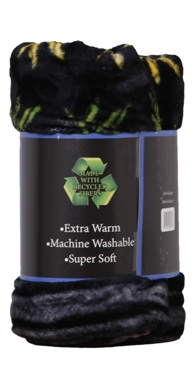 Rasta Weave Fleece Throw Blanket 50x60