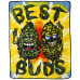Best Buds Fleece Throw Blanket 50x60