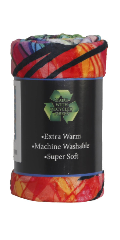 Grateful Dead Casey Jones Bear Fleece Throw Blanket 50x60