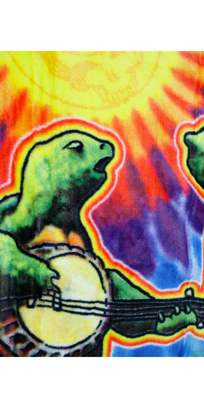 Grateful Dead Terrapin Sunrise Fleece Throw Blanket 50x60