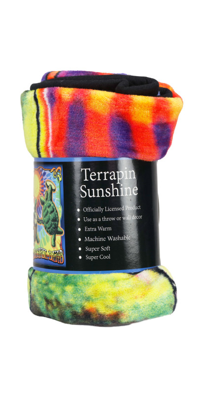 Grateful Dead Terrapin Sunrise Fleece Throw Blanket 50x60