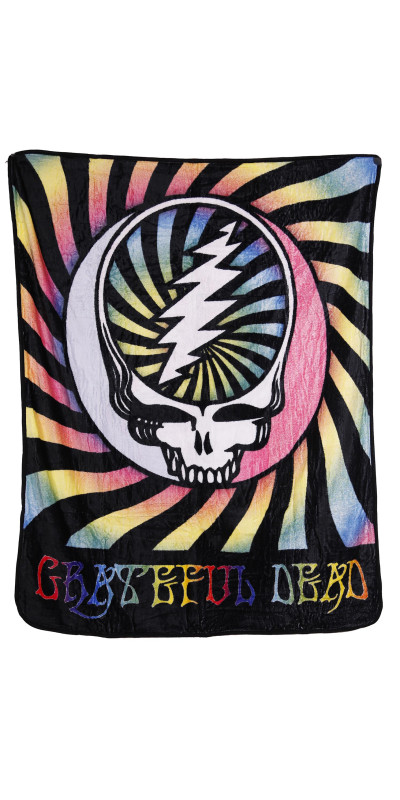 Grateful Dead SYF Vortex Fleece Throw Blanket 50x60 *SALE*