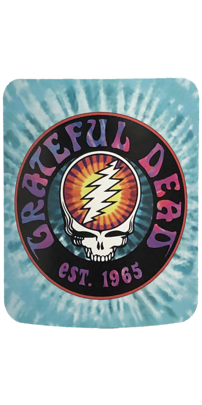 Grateful Dead Turquoise & Purple SYF Fleece Throw Blanket 50x60