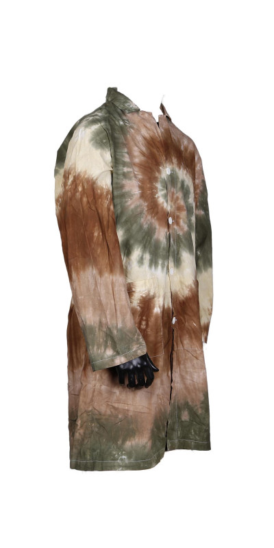 Blank White Lab Coat for Tie-Dyeing 100% Cotton