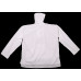 Blank White Pullover Baja Style Hoodie for Tie-Dyeing 100% Cotton