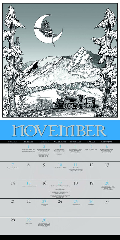 2027 Grateful Dead Official Wall Calendar  IN STOCK!