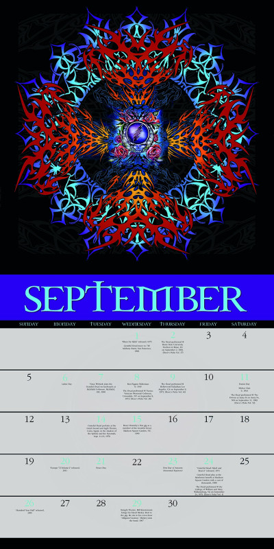 2027 Grateful Dead Official Wall Calendar  IN STOCK!