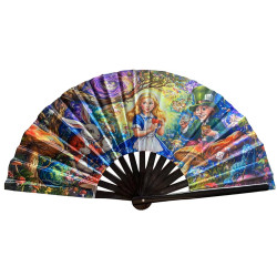 Alice in Wonderland Dance Fan