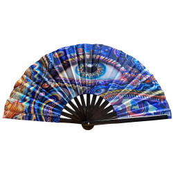 Blue Eye Dance Fan