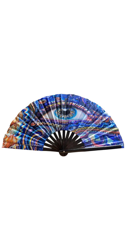 Blue Eye Dance Fan