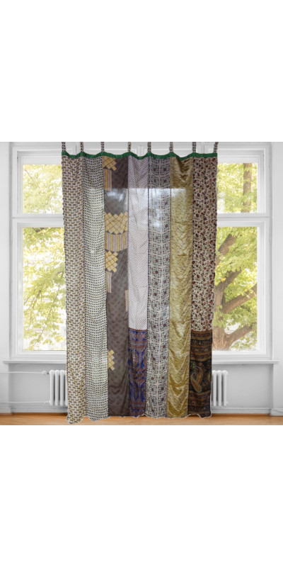 Sari Curtain 54 x 86 Inches - Sand
