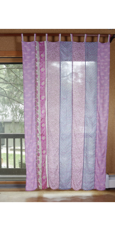 Sari Curtain 54 x 86 Inches - Purple Rain