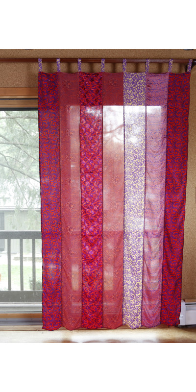Sari Curtain 54 x 86 Inches - Ramble On Rose
