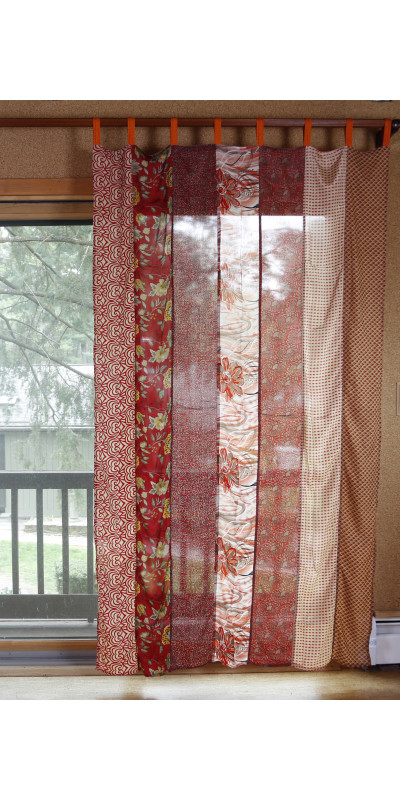 Sari Curtain 54 x 86 Inches - Ramble On Rose