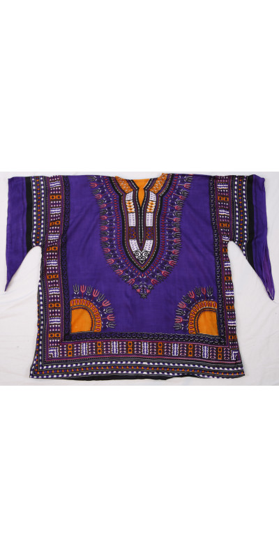 Purple Dashiki by Romi