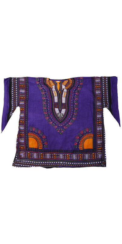 Purple Dashiki by Romi