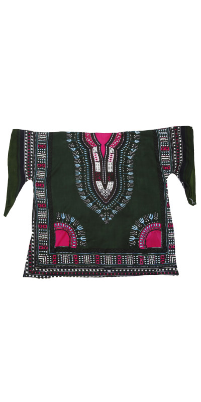 Green Dashiki by Romi