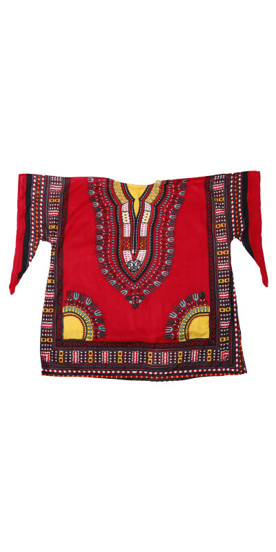 Red Dashiki by Romi