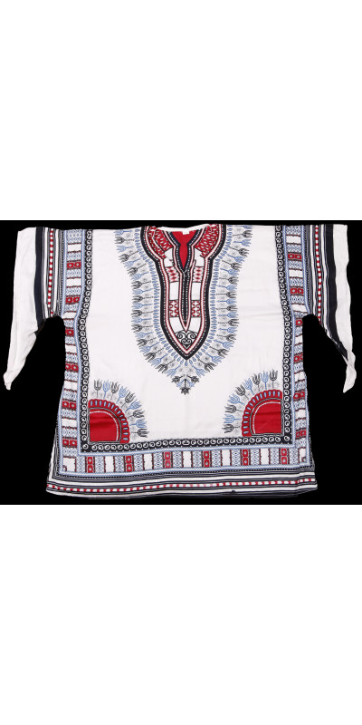 White Dashiki by Romi.
