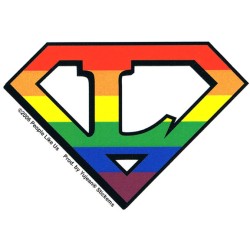 Diamond Lesbian Sticker 3.5"