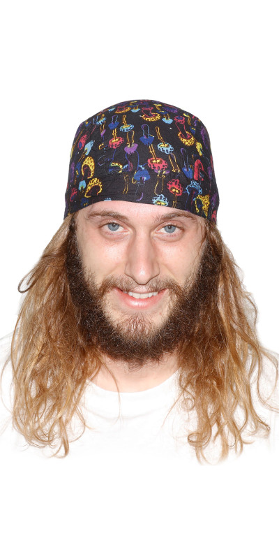 Doo Rag - 3D Magic Mushroom Spiral *CLEARANCE*
