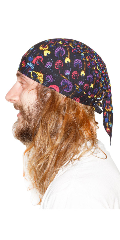 Doo Rag - 3D Magic Mushroom Spiral *CLEARANCE*