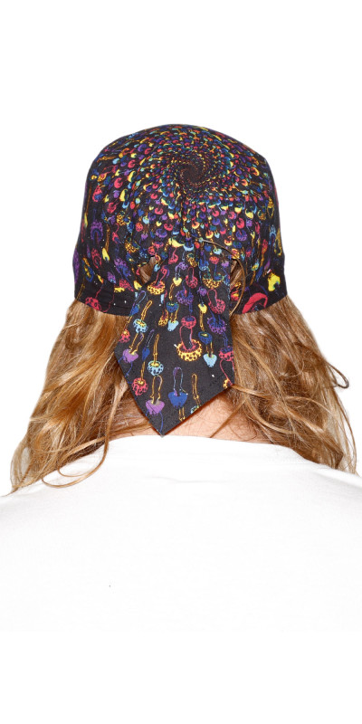 Doo Rag - 3D Magic Mushroom Spiral *CLEARANCE*