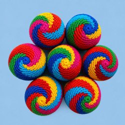 Spiral Hacky Sack