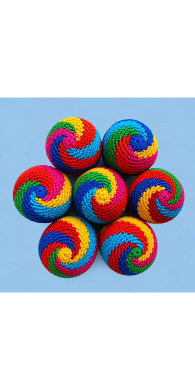 Spiral Hacky Sack