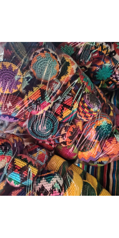 Assorted Guatemalan Hacky Sack Footbags in Bulk