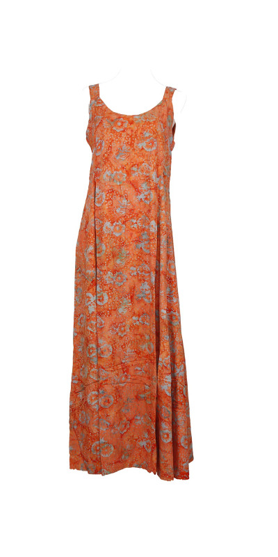 Tangerine Hary Dary Long Strap Dress