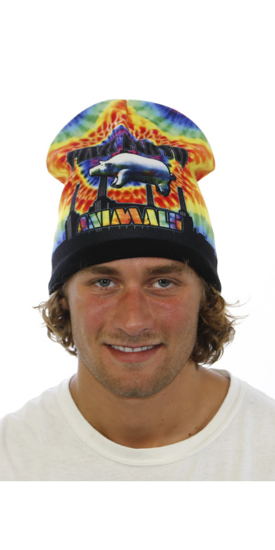 Pink Floyd Knit Beanie Hat Animals