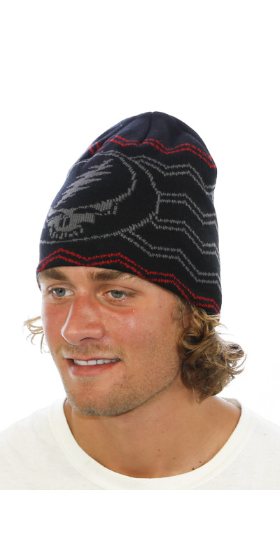 Grateful Dead Knit Beanie Hat SYF Black