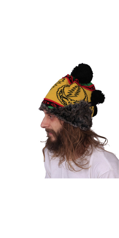 Grateful Dead SYF Ski Hat Rasta