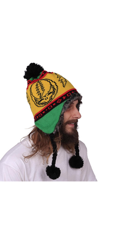Grateful Dead SYF Ski Hat Rasta