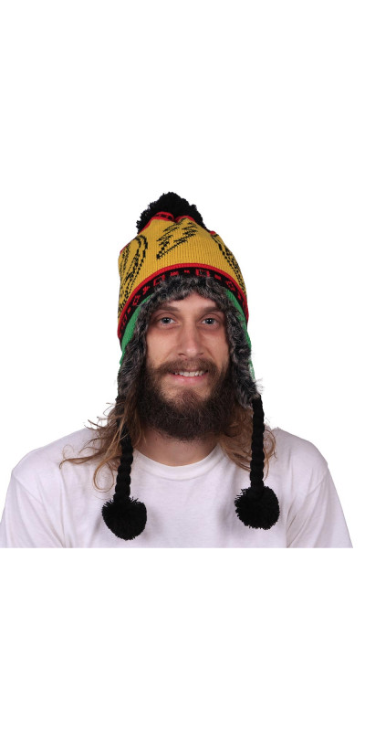 Grateful Dead SYF Ski Hat Rasta