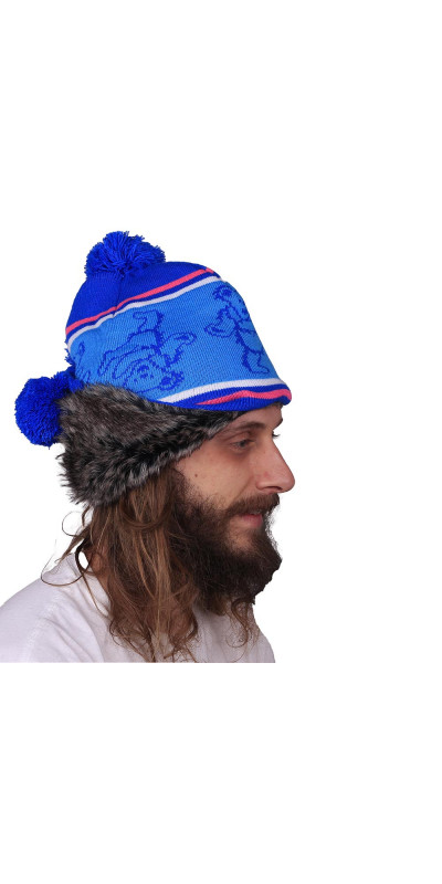 Grateful Dead Bears Ski Hat Blue