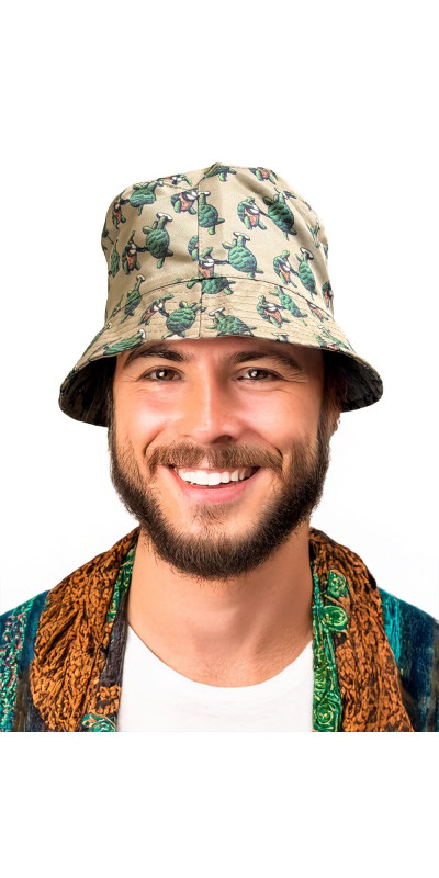 Grateful Dead Bucket Hat Terrapin Tan OS