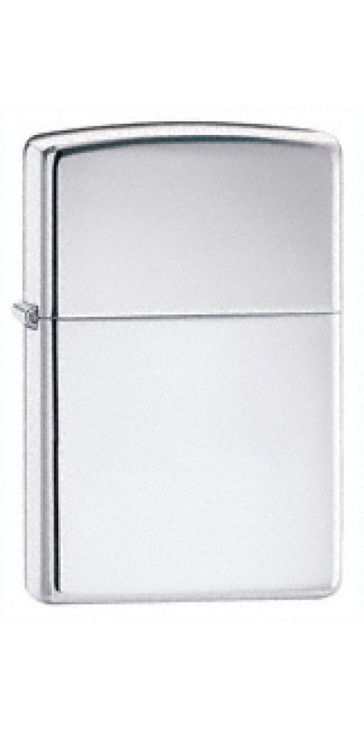 High Polish Chrome Zippo Lighter
