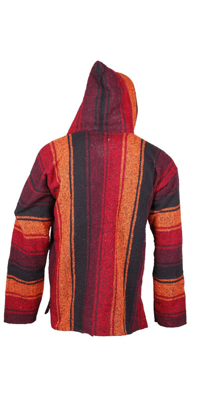 Baja Joy Pull Over Hoodie Autumn Sunset SMALL ONLY