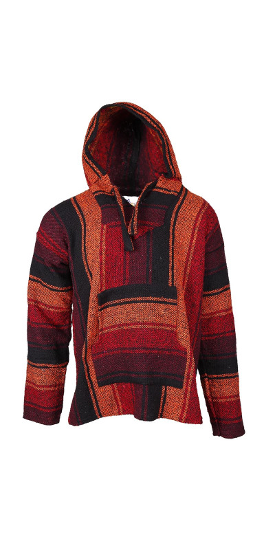 Baja Joy Pull Over Hoodie Autumn Sunset SMALL ONLY