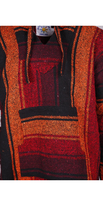 Baja Joy Pull Over Hoodie Autumn Sunset SMALL ONLY