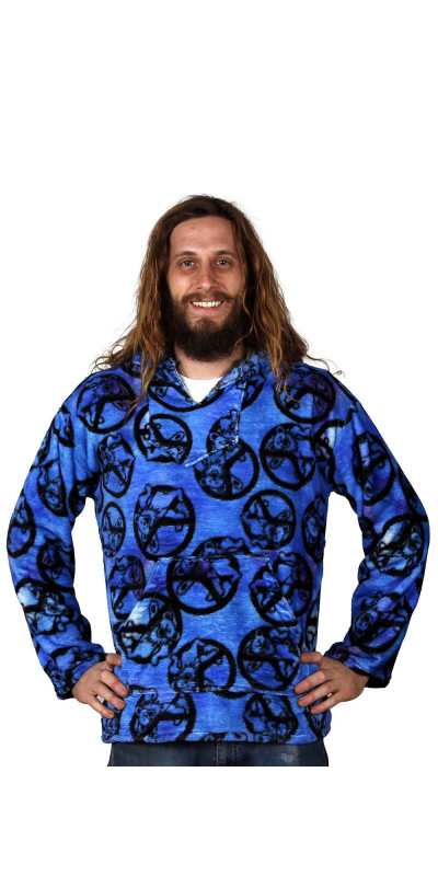 Grateful Dead Fleece Pull Over Hoodie Peace Bear XL Only *SALE*