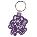 VINTAGE Grateful Dead Dancing Bear Purple Keychain
